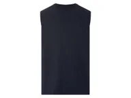 Koszulki sportowe męskie - esmara® Tank top męski z biobawełny (Granatowy, M (48/50)) - miniaturka - grafika 1