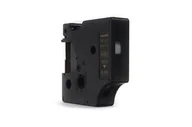 Etykiety do drukarek - Dymo JetWorld Taśma D1 Złoty na Czarnym 9mm x 7m LM100 LM100Plus LM100Series LM120P LM280 LM300 LM350 LM350D LM350Series LM360D LM400 LM420P LM450 JWT-D40924N - miniaturka - grafika 1
