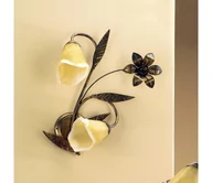 Lampy ścienne - ONLI - Kinkiet ALGA 2xE14/6W/230V brąz - miniaturka - grafika 1