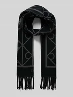 Apaszki i szaliki damskie - Szal z wystrzępieniami - miniaturka - grafika 1