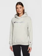 Bluzy damskie - Champion Bluza 115477 Szary Regular Fit - miniaturka - grafika 1