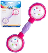 Grzechotki dla dzieci - Canpol Babies Grzechotka Dla Dziecka Sztanga Różowa 0m+ - miniaturka - grafika 1