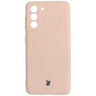 Etui i futerały do telefonów - Bizon Etui Case Silicone Galaxy S21 jasnoróżowe BCSGALS21LPN - miniaturka - grafika 1