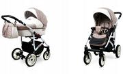 Wózki dziecięce - BabyLux WHITELUX 2w1 5904905103048 - miniaturka - grafika 1