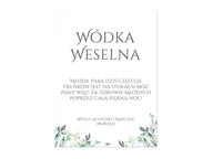 Wesele i ślub - Etykiety personalizowane na butelkę z Wódką Weselną - 9 szt. - miniaturka - grafika 1