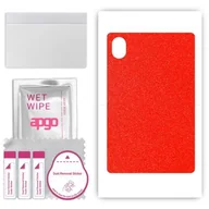 Akcesoria do tabletów i e-booków - folia naklejka skórka strukturalna na TYŁ do Huawei MatePad 11.5 S - Czerwony Pastel Matowy - apgo SKINS - miniaturka - grafika 1