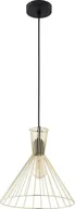 Lampy sufitowe - TK Lighting TKLIGHTING Sahara 3350 lampa wisząca zwis 1x60W E27 czarna/złota - miniaturka - grafika 1