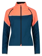Bluzy damskie - CMP Kurtka softshellowa 2w1 w kolorze granatowo-pomarańczowym - miniaturka - grafika 1