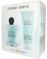 Wody i perfumy damskie - Giorgio Armani Acqua Di Gioia 100ml woda perfumowana + 75ml nawilżający perfumowany balsam do ciała [W] ZESTAW - miniaturka - grafika 1