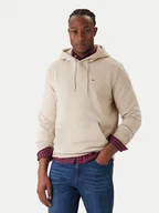 Bluzy męskie - Tommy Jeans Bluza DM0DM20742 Beżowy Regular Fit - miniaturka - grafika 1