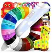 Filamenty i akcesoria do drukarek 3D - Hitbaits FILAMENT Kolorowy 200m 1,75mm 40x5m Kanza KANZA-2998 - miniaturka - grafika 1