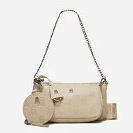 Torebki damskie - Torebka crossbody damska Steve Madden SM13000920 Beżowa (8720857320619) - miniaturka - grafika 1