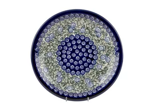 Bolesławiec Talerz płytki 24,5cm Dekor 1073 272604 - Talerze - miniaturka - grafika 1