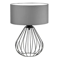 Lampy stojące - Druciana lampka nocna w stylu skandynawskim LUKKA - miniaturka - grafika 1