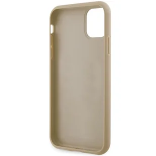 Guess GUHCN61HG4SGD iPhone 11 / Xr 6.1" złoty/gold hardcase Glitter Script Big 4G - Etui i futerały do telefonów - miniaturka - grafika 7
