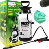 Opryskiwacze - CIŚNIENIOWY OPRYSKIWACZ RĘCZNY 8L OGRODOWY Z LANCĄ + MASECZKA ZESTAW - miniaturka - grafika 1