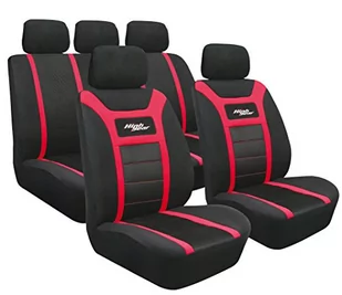 Lampa Komplet pokrowców na siedzenia HIGH-GEAR czerwony 54846 - Pokrowce na fotele - miniaturka - grafika 1