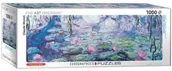 Puzzle - Eurographics Puzzle 1000 Lilie wodne, Claude Monet, Panorama - miniaturka - grafika 1