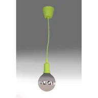 Lampy sufitowe - Milagro LAMPA WISZĄCA BUBBLE LIME 5W E14 LED ML458 - miniaturka - grafika 1