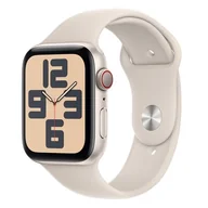 Smartwatch - Apple Watch SE 2-gen GPS + Cellular 44 mm M/L Biały - miniaturka - grafika 1