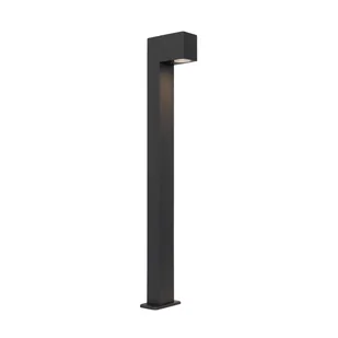QAZQA Przemysłowa stojąca lampa zewnętrzna ciemnoszara 80 cm IP44 - Baleno - Lampy ogrodowe - miniaturka - grafika 1