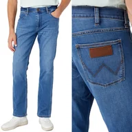 Spodnie męskie - Wrangler GREENSBORO Softwear EPIC SOFT PROSTE MIĘKKI DżINS W40 L32 - miniaturka - grafika 1