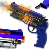 Zabawki militarne - Zabawkowy Pistole Na Baterie Z Parą Wodną Pistolecik Zabawka - miniaturka - grafika 1