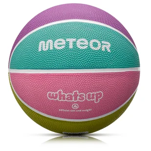 Piłka Koszykowa Meteor What's Up 4 Pastelowy - Piłka nożna - miniaturka - grafika 1