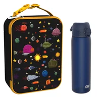 Survival - akcesoria - Śniadaniowy zestaw szkolny ION8 Space. Lunchbag i bidon 500ml z RECYCLON - miniaturka - grafika 1