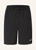 Spodenki damskie - Nike Szorty Do Biegania 2 W 1 Dri-Fit Challenger Z Siateczką schwarz - miniaturka - grafika 1