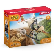 Figurki dla dzieci - Schleich Helikopter ratunkowy dla zwierząt - miniaturka - grafika 1