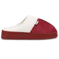 Kapcie damskie - Kapcie Damskie Lekkie Z Futerkiem Ciapy Laczki Wsuwane Modne Stylowe Domowe Futerkowe Cieple Papcie Wygodne Komfortowe Ocieplane Knowi Czerwone 40/41 - miniaturka - grafika 1