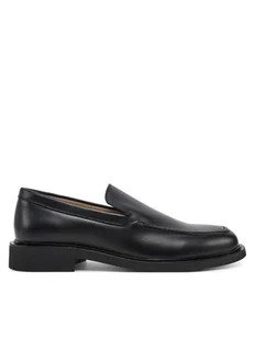 Calvin Klein Mokasyny Sq Rubber Onepiece Moccasin HM0HM01883 Czarny - Mokasyny męskie - miniaturka - grafika 1