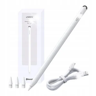 Aktywny rysik do Apple iPad Ugreen LP707, USB-C, Bluetooth 5.0 (biały) - Pozostałe akcesoria do telefonów - miniaturka - grafika 1