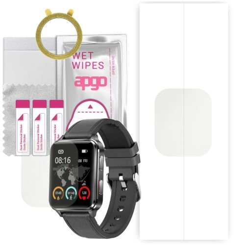 1x folia hydrożelowa MATOWA do Kumi KU5 Pro - apgo Smartwatch Hydrogel MATTE Protection Ochrona na ekran smartwatcha