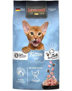 LEONARDO Kitten Grain Free 300 g bezzbożowa karma dla kociąt - - Sucha karma dla kotów - miniaturka - grafika 1