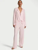 Piżamy damskie - Victoria's Secret Długa piżama z modalu - miniaturka - grafika 1