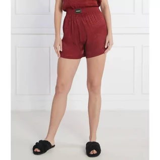 Piżamy damskie - Hugo Bodywear Szorty od piżamy SATINOIR_SHORTS | Regular Fit - grafika 1