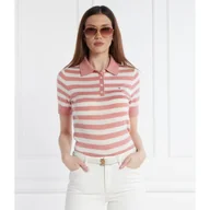 Koszulki i topy damskie - Tommy Hilfiger Polo | Regular Fit - miniaturka - grafika 1