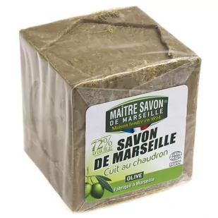 Maitre Savon De Marseille Mydło marsylskie oliwkowe 500 g - Maître Savon - Mydła - miniaturka - grafika 1