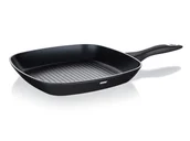 Patelnie - Patelnia grillowa Diamond Matte grey 28 cm - miniaturka - grafika 1