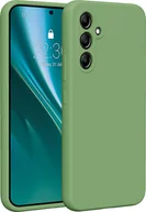 Etui i futerały do telefonów - Etteri Nakładka Etteri Silicone Case do Samsung Galaxy A54 5G jasnozielona - miniaturka - grafika 1
