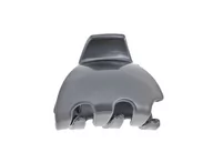 Ozdoby do włosów - Francuska spinka do włosów szara 4x5 cm - miniaturka - grafika 1