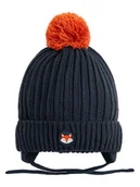 Czapeczki dla niemowląt - COOL CLUB Czapka w kolorze granatowym - miniaturka - grafika 1