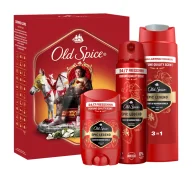 Zestawy kosmetyków męskich - Old Spice Epic Legend zestaw prezentowy żel pod prysznic 3w1 250 ml + dezodorant w sztyfcie 50 ml + dezodorant w sprayu 150 ml - miniaturka - grafika 1