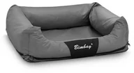 Legowiska dla psów - Bimbay Legowisko Kanapa Impregnat lux I Szary VAT006313 - miniaturka - grafika 1
