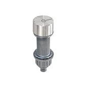 Akcesoria do armatury i ceramiki - Leziter Dźwignia przełącznika dla 1 tacy zlewozmywakowej szara - miniaturka - grafika 1