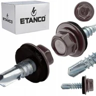 Wkręty - Wkręty samowiercące do stali, metalu ETANCO GT5 5,5x19mm RAL 9007 250 szt. - miniaturka - grafika 1