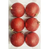 Bombki - Czerwone bombki brokat jak w opisie - miniaturka - grafika 1