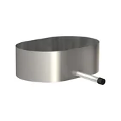 Rury i kanały wentylacyjne - Denko odskraplacza 120 - 204/0.8 mm MK - miniaturka - grafika 1